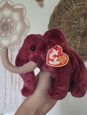 Vintage TY Beanie Baby Colosso Wolly Mamoth
